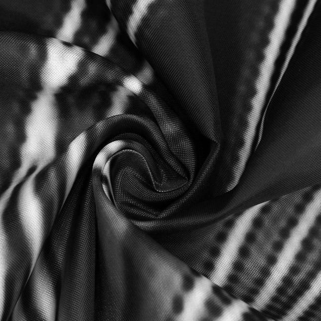 Douchegordijn met ogen van zwarte kat