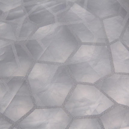 Douchegordijn transparant met 3D effect