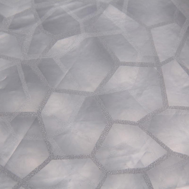 Douchegordijn transparant met 3D effect