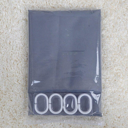 Modern douchegordijn in antracietgrijs kleur