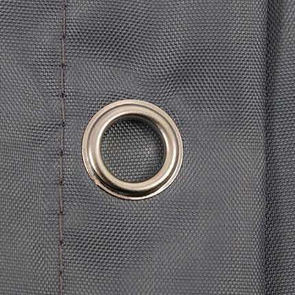 Modern douchegordijn in antracietgrijs kleur