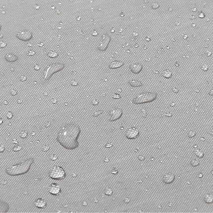 Effen lichtgrijs douchegordijn voor badkamer