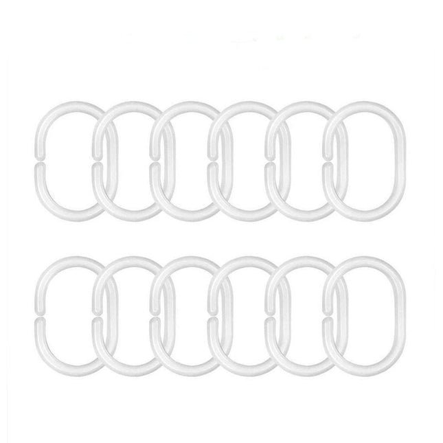 Douchegordijn met pastel parelmoer effect