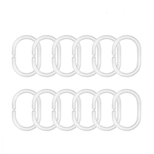 Douchegordijn met holografisch iriserend effect