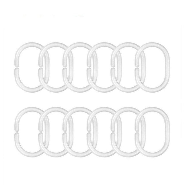 Mosterdgeel douchegordijn met wit patroon