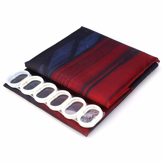 Douchegordijn rode telefooncel Londen