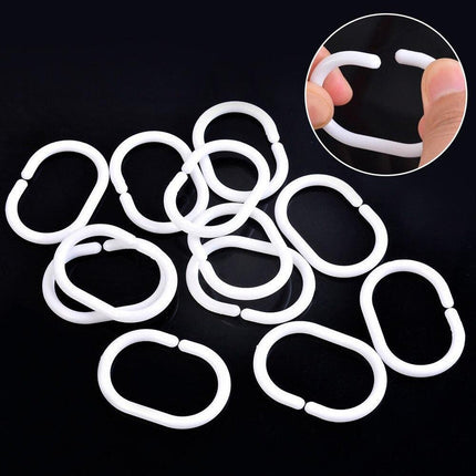 Douchegordijn met blauwe octopus print