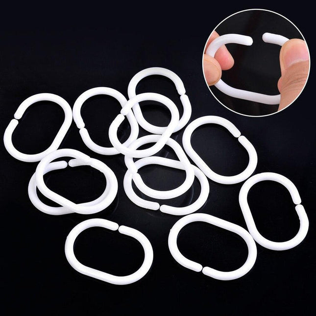 Douchegordijn met blauwe octopus print