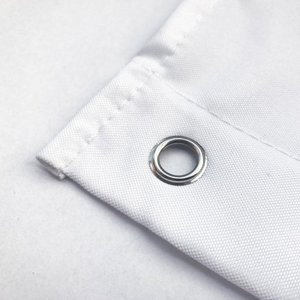 Artistiek douchegordijn met kleurrijk oog