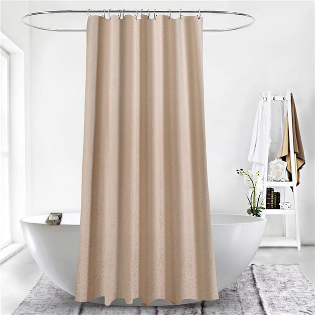 Effen ondoorzichtig douchegordijn voor privacy