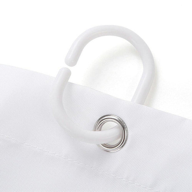 Douchegordijn met retro Route 66 print