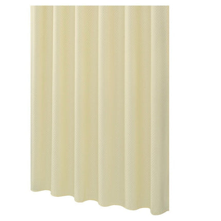 Voordelig textiel douchegordijn met wafelpatroon