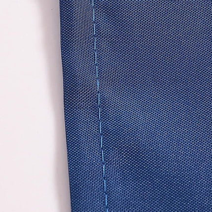 Blauw stoffen douchegordijn waterafstotend design